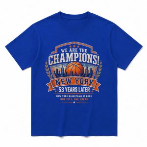 2026 Knicks We Are The Champions 53 Years Later Shirt 1