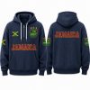 Jamaica World Cup 2026 Waffle Quarter Zip Hoodie 1