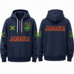 Jamaica World Cup 2026 Waffle Quarter Zip Hoodie