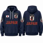 Japan World Cup 2026 Waffle Quarter Zip Hoodie
