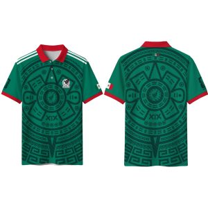 World Cup 2026 Mexico Soccer Polo Shirt