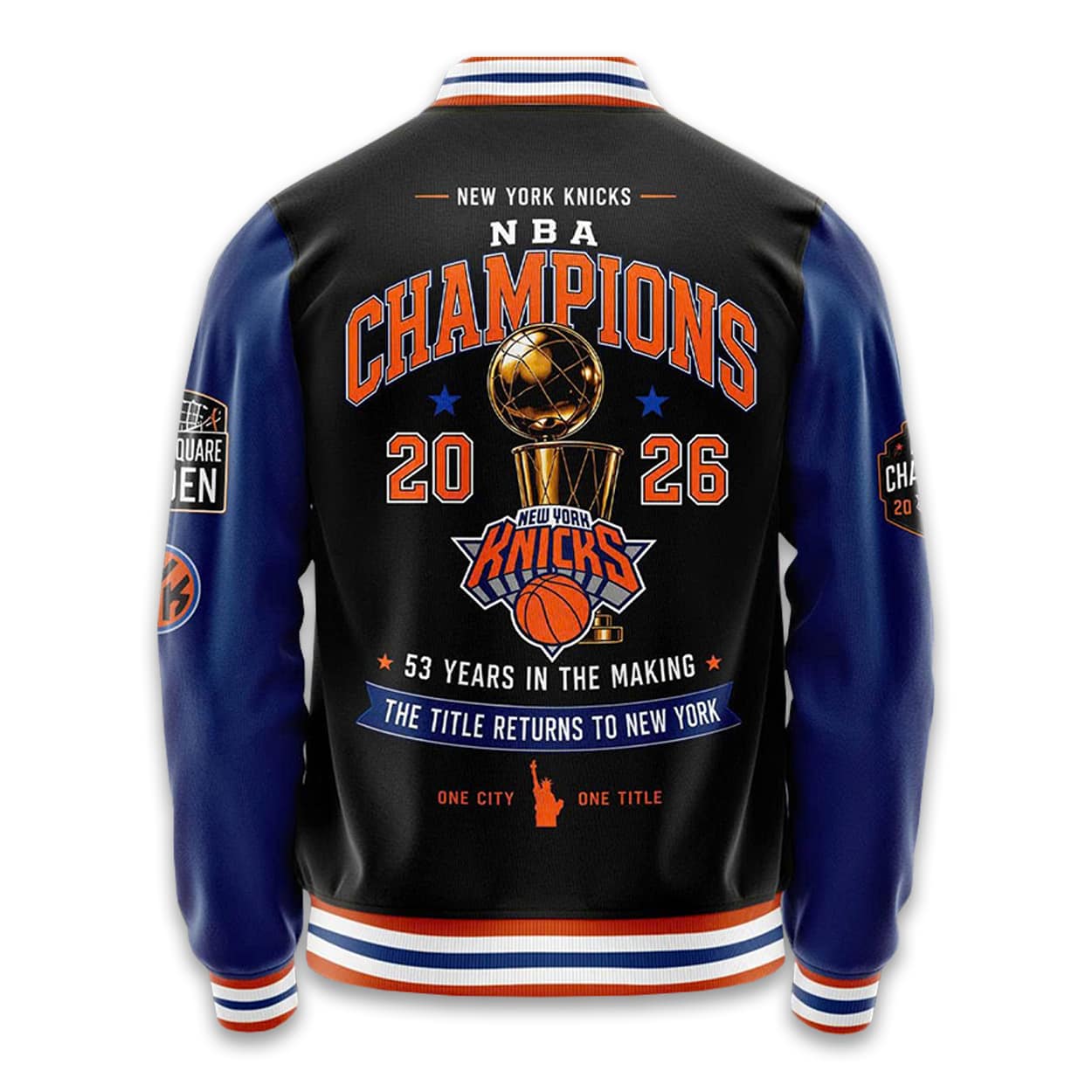 Knick 2026 Champions 53 Years In The Making Jacket 3 Knick 2026 Champions 53 Years In The Making Jacket2