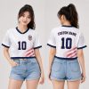 Patriotic Vibe USA World Cup 2026 Crop Top Jersey