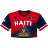 Personalized Haiti World Cup 2026 Crop Top Jersey1
