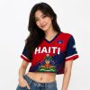 Personalized Haiti World Cup 2026 Crop Top Jersey