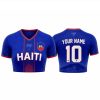 Saeta Haiti World Cup 2026 Crop Top Jersey
