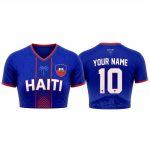 Saeta Haiti World Cup 2026 Crop Top Jersey