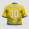 Samba Style Brazil World Cup 2026 Crop Top Jersey1