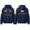 South Korea World Cup 2026 Waffle Quarter Zip Hoodie 1