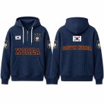 South Korea World Cup 2026 Waffle Quarter Zip Hoodie