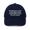 Standing Up As Soon As The Plane Lands Won't Help You Get Off Any Sooner Hat (4)