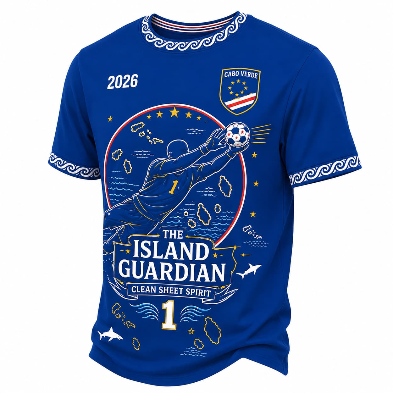 World Cup 2026 Cabo Verde Vozinha The Island Guardian Shirt 1 World Cup 2026 Cabo Verde Vozinha The Island Guardian Shirt