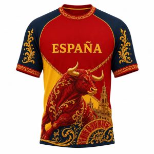 Spain Toro Bravo 2026 World Cup Shirt