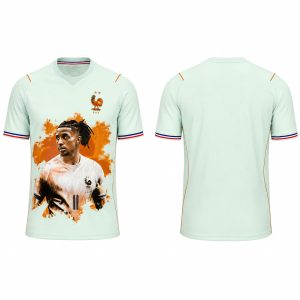 Mats Drawing Michael Olise France World Cup 2026 Jersey
