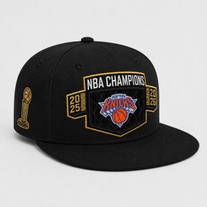 2026 Knicks Champions Locker Room Snapback Hat (3)
