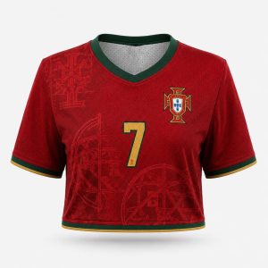 2026 Portugal Crop Top Jersey