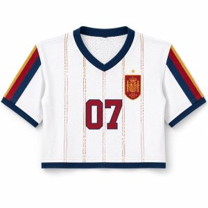 Spain World Cup 2026 Crop Top Jersey