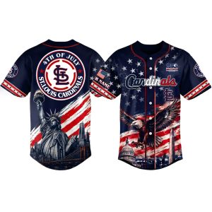 Cardinals 4th of July 250th Anniversary Baseball Jersey