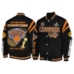 2026 NY Knicks Finals Champions Bomber Jacket