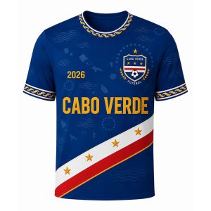 World Cup 2026 Cape Verde Print Casual Tee