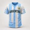 2026 Argentina Spirit 4 World Cup Champions Baseball Jersey 9 2026 Argentina Spirit 4 World Cup Champions Baseball Jersey