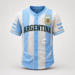 2026 Argentina Spirit 4 World Cup Champions Baseball Jersey