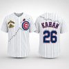 2026 Cubs Noah Kahan The Great Divide Tour Jersey