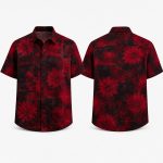 2026 Daniel Molloy Red Floral Shirt
