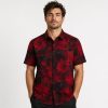 2026 Daniel Molloy Red Floral Shirt