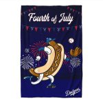 2026 Dodgers Fourth of July Picnic Blanket Giveaway