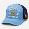 2026 World Cup Champions Argentina Mesh Cap