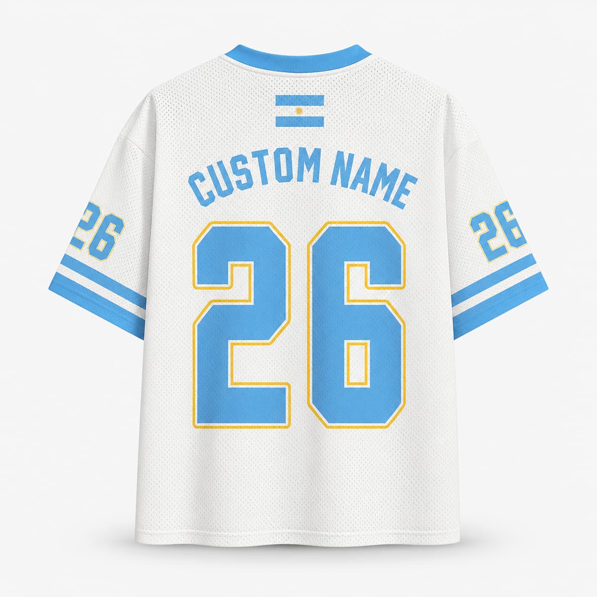 Argentina 2026 World Champions Mesh Jersey 2 Argentina 2026 World Champions Mesh Jersey1