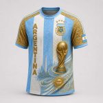 Argentina 4 Stars World Cup Champions 2026 Shirt