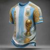 Argentina 4 Stars World Cup Champions 2026 Shirt