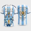 Argentina World Cup 2026 Champions Four Stars One Nation Shirt