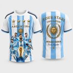 Argentina World Cup 2026 Champions Four Stars One Nation Shirt