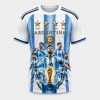 Argentina World Cup 2026 Champions Four Stars One Nation Shirt1