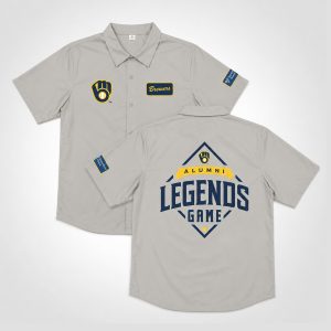 2026 Brewers American Family Field 25th Anniversary Bowling Shirt Giveaway