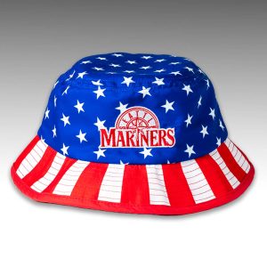 2026 Mariners Fourth of July Patriotic Bucket Hat Giveaway