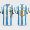 Messi Argentina World Cup Champions 2026 Shirt