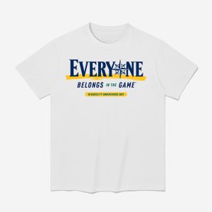 2026 Mariners Disability Awareness Day Shirt Giveaway