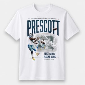 Dak Prescott Another Franchise Record Broken Most Career Passing Yards Shirt