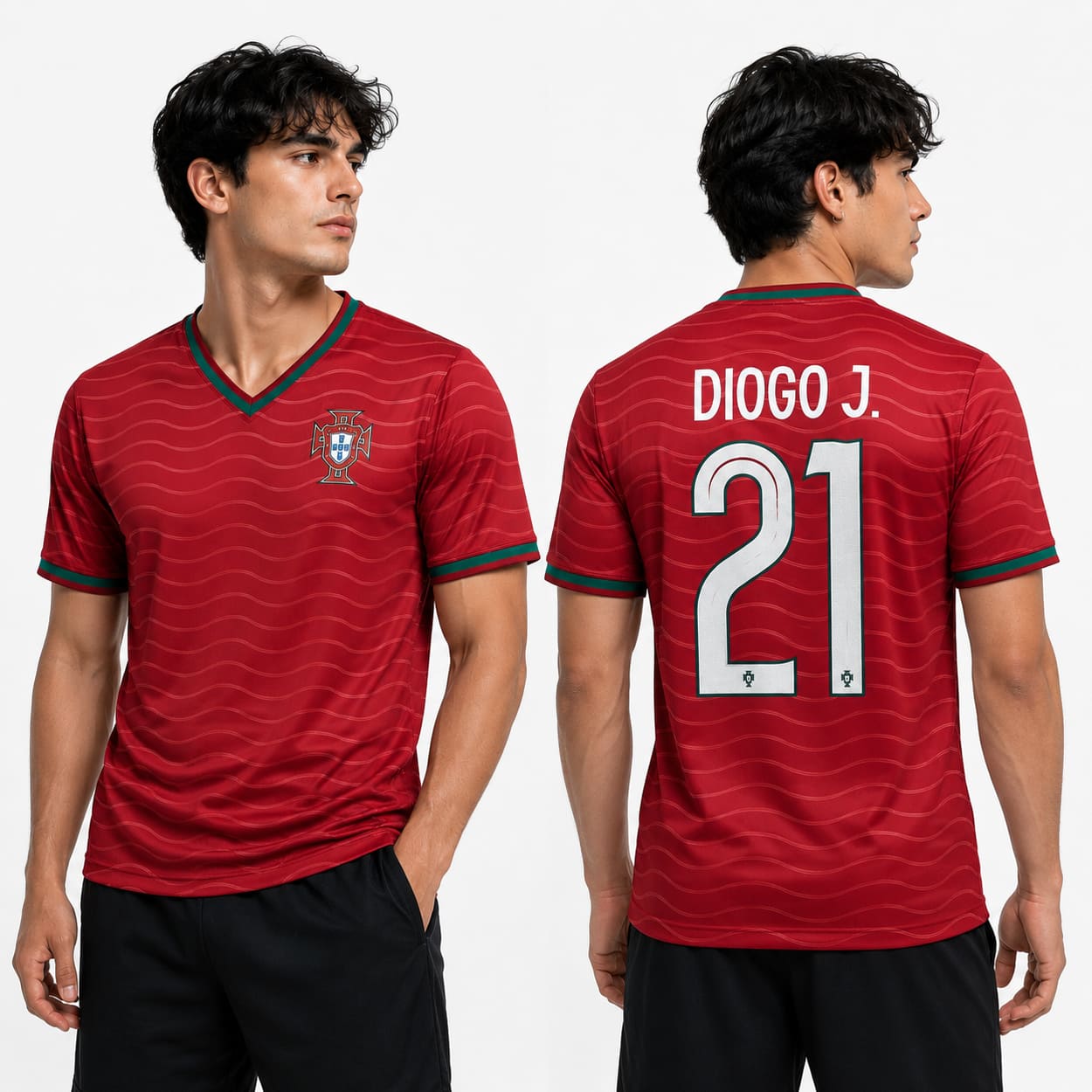 Portugal Diogo Jota 21 Memorial World Cup 2026 Jersey