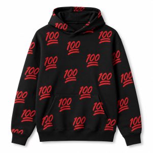Erling Haaland 100 Emoji Hoodie