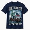 Sophie Cunningham Statue Of Liberty Dont Like It Get The Fuck Out Shirt