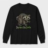 Stay Weird Stay Jimothy Print V Neck T Shirt2