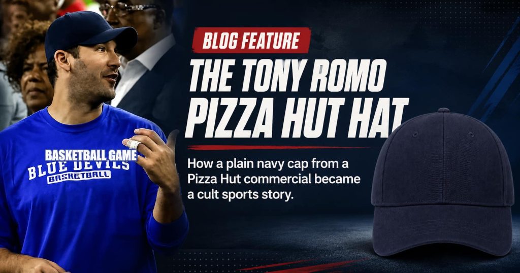 Tony Romo Pizza Hut Blue Hat The Story Behind the Viral Meme