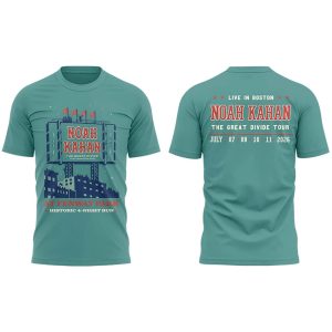 Noah Kahan Fenway Park Boston 2026 Shirt