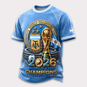 2026 World Cup Champions Argentina Shirt