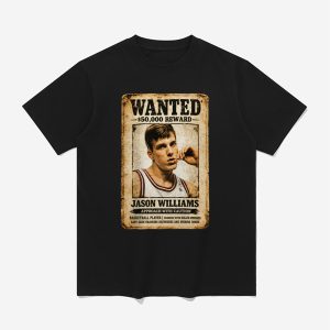 Jason Williams Wanted 50000 Reward Shirt